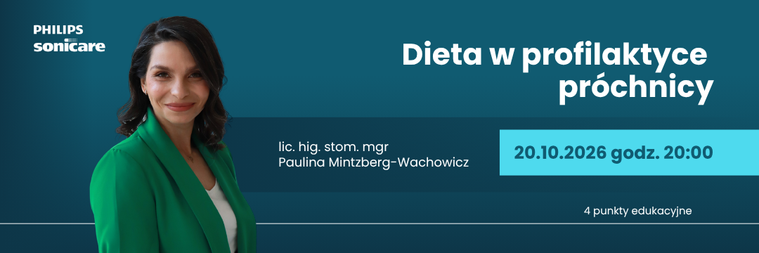 [Webinar]: Dieta w profilaktyce próchnicy - 20.10.2026, godz. 20:00